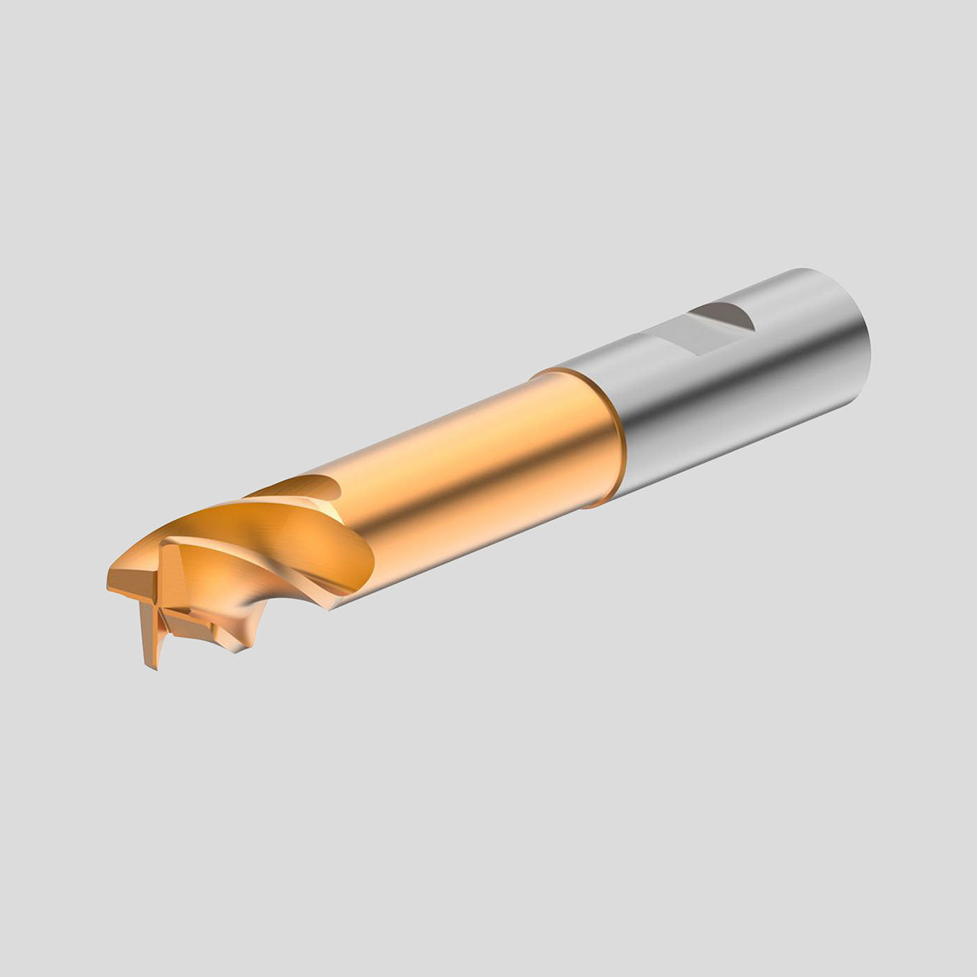 Picture of endmill, three-quarter angle.
