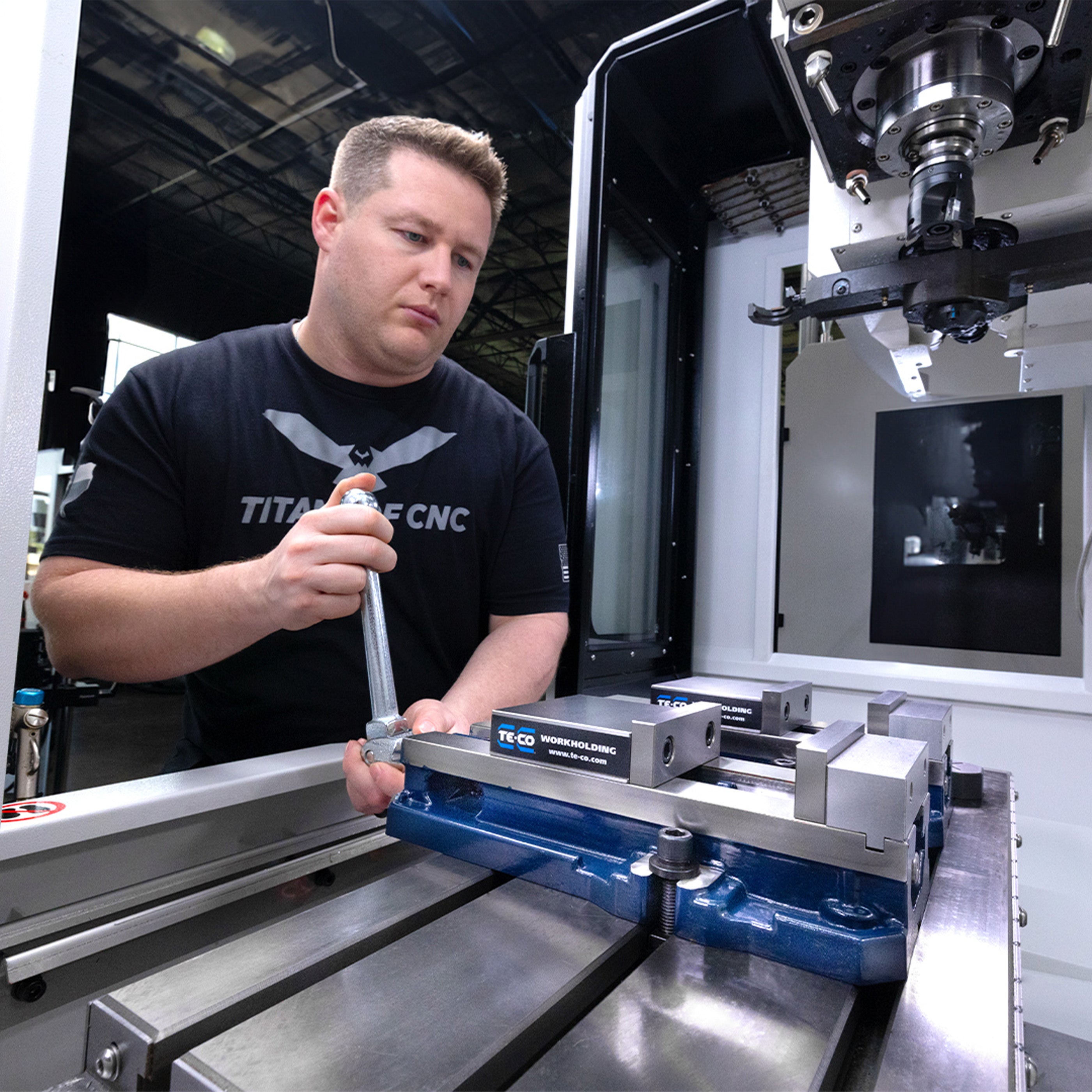 TE-CO 4" Standard Quality Vise | PWS-4600