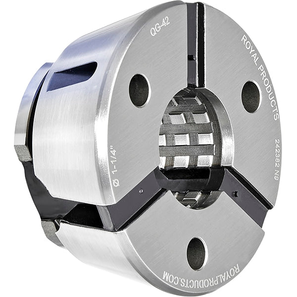 Royal QG-42 Round Serrated Collets - Metric