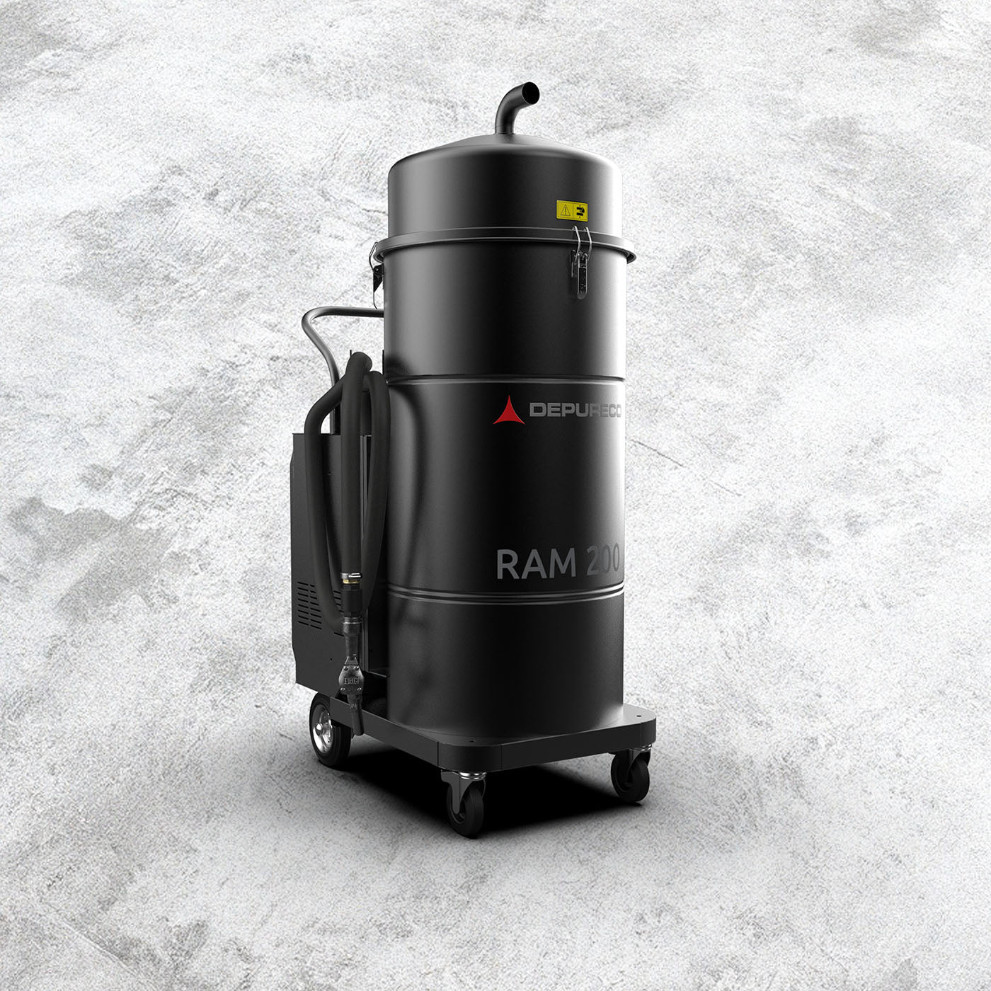 Efficient CNC Tank Cleaning with the RAM OIL 200 MP Industrial Vacuum