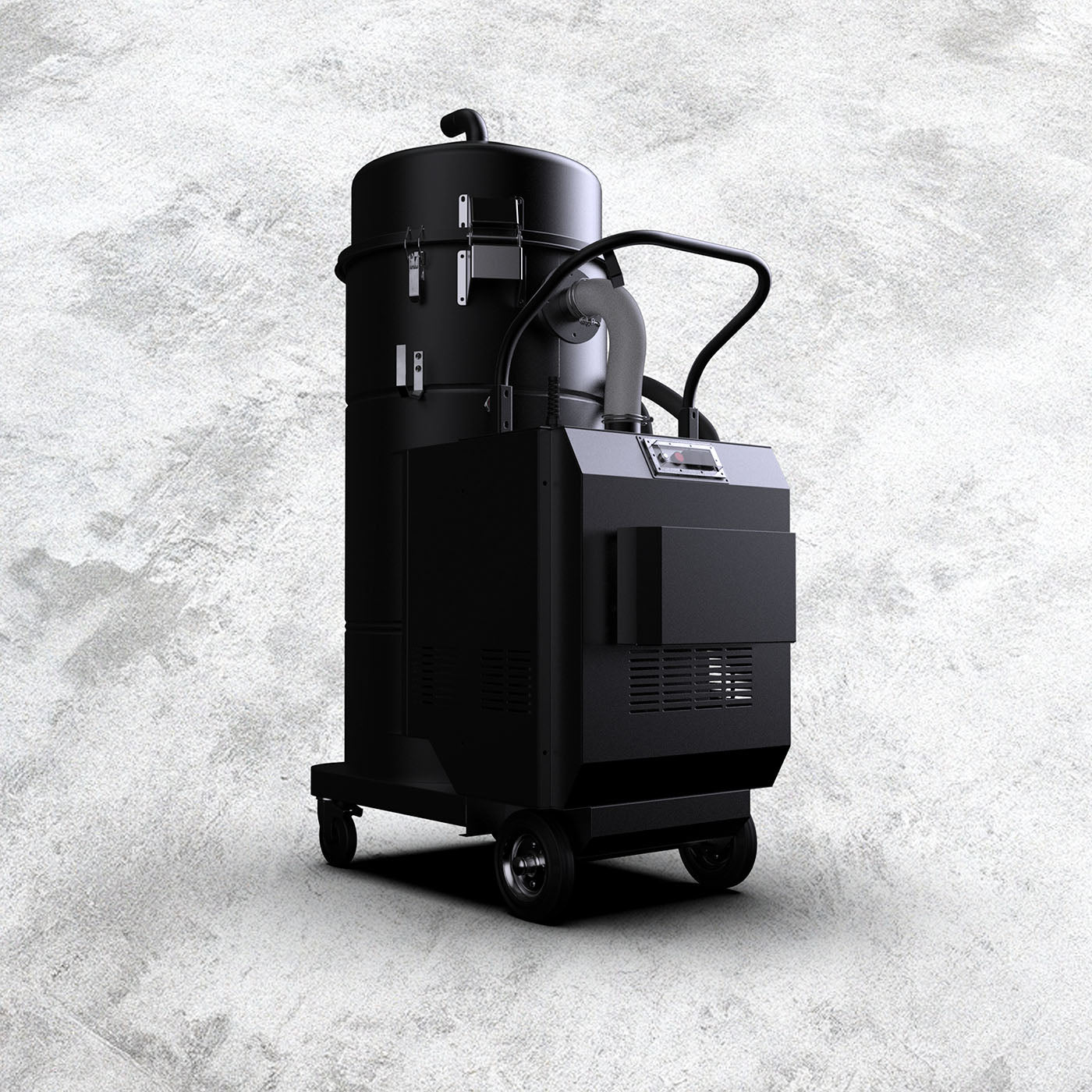 Efficient CNC Tank Cleaning with the RAM OIL 200 MP Industrial Vacuum