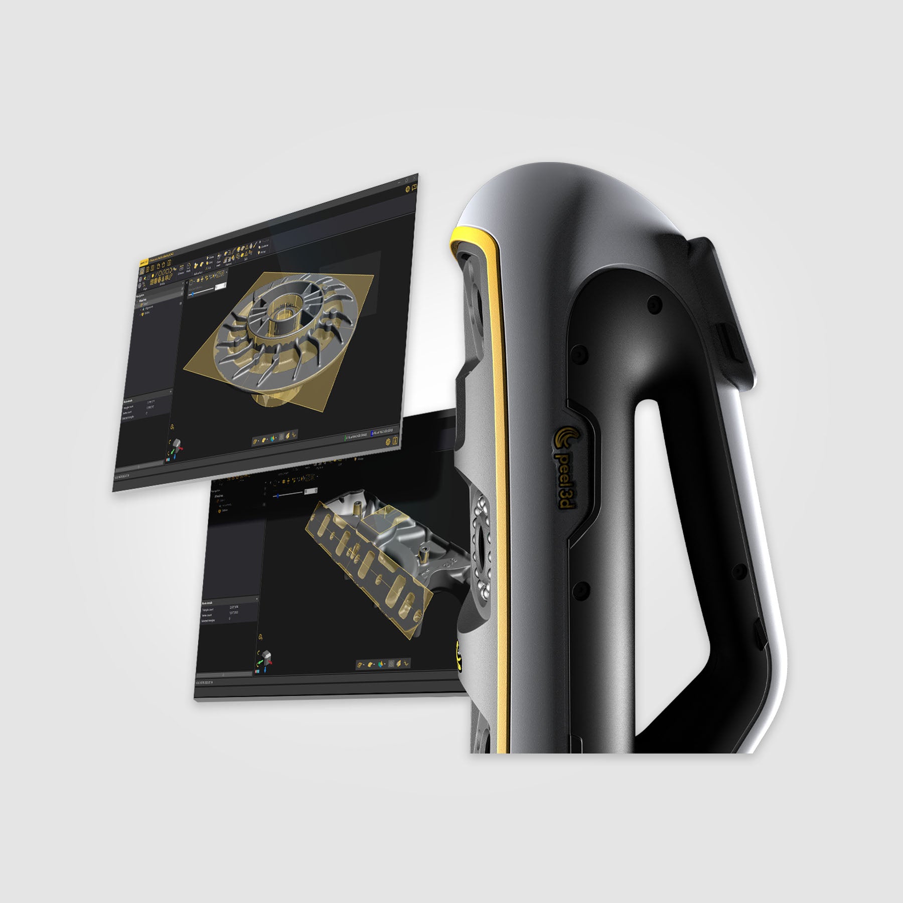 peel 3 - Structured Light Scanner