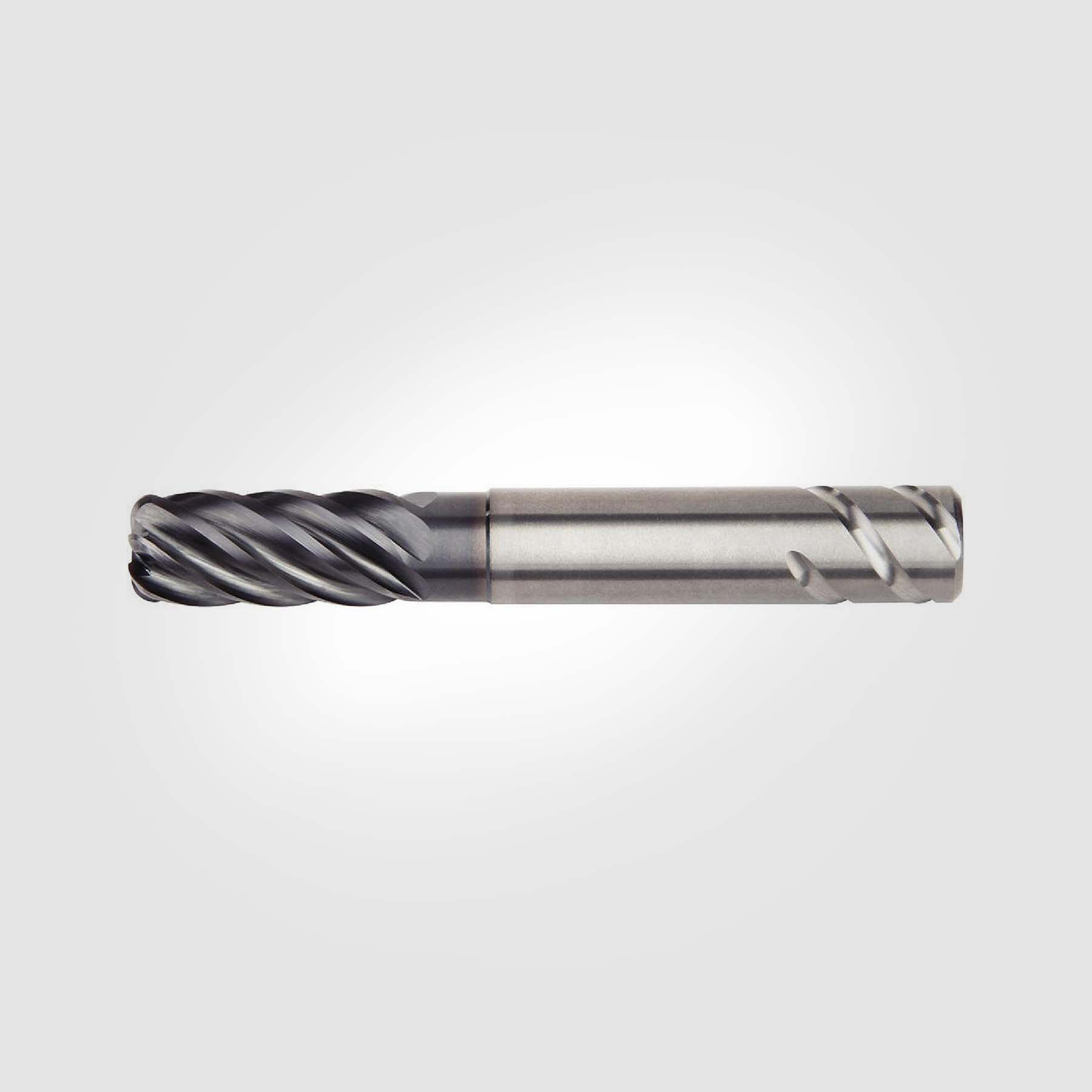 HARVI III 1/2" x 1/2" x 1 1/4" x 4" 6-FLUTE SOLID CARBIDE NECKED ENDMILL 5351828