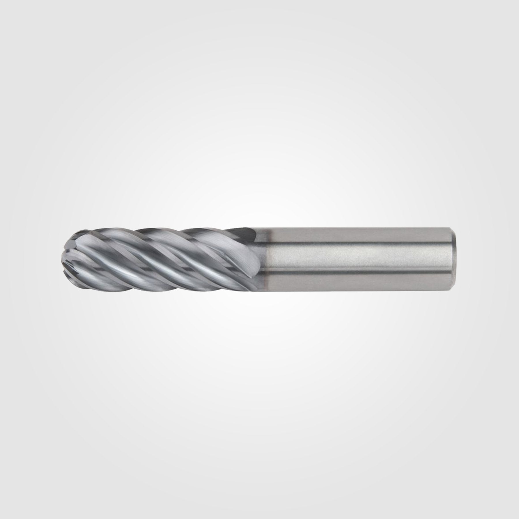 HARVI III (BALL NOSE AEROSPACE EXPANSION) 1 1/4" x 1 1/4" x 5 1/2" x 8 1/2" 6-FLUTE SOLID CARBIDE ENDMILL 6114054
