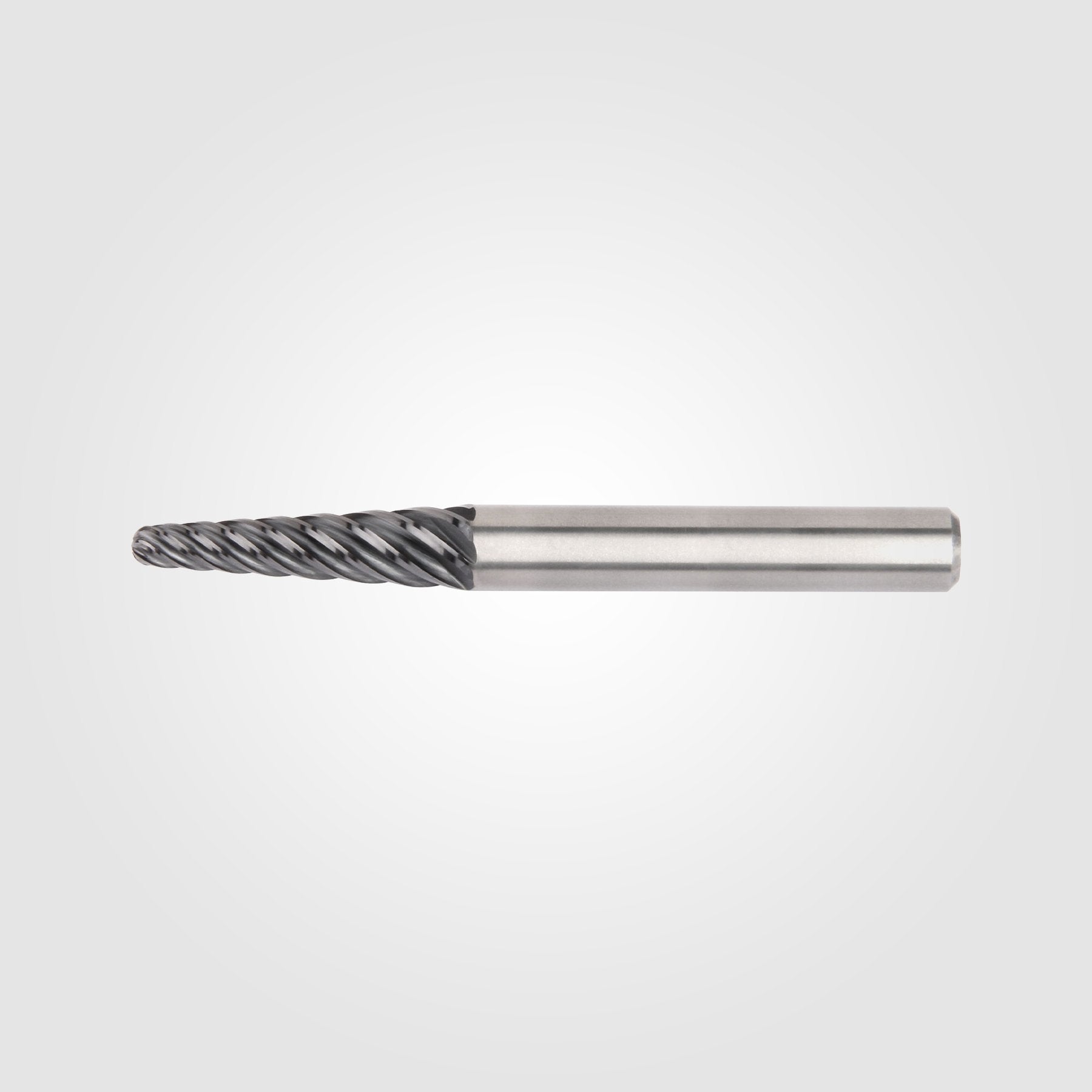 HARVI III (TAPER BALL NOSE) 1/8" x 5/16" x 1 3/16" x 3" 6-FLUTE SOLID CARBIDE ENDMILL 5970222