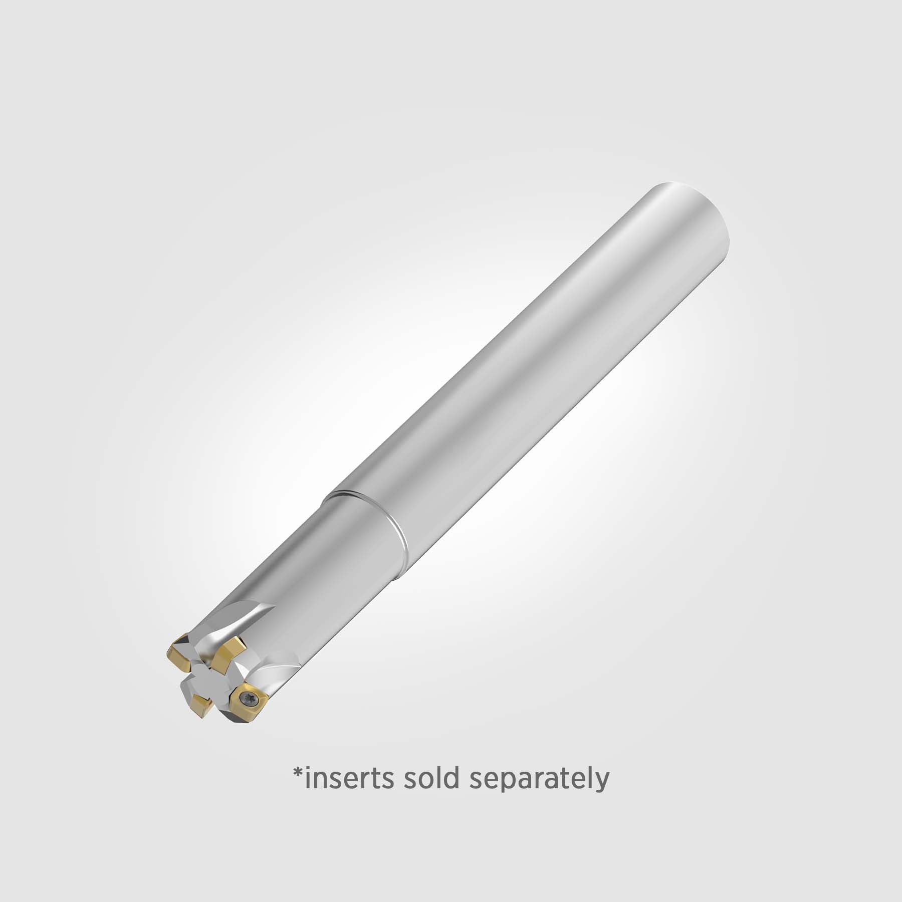 7792VXD-IC09 High-Feed End Mill 1.250" Max Cut Dia with 3-Flutes 5659948