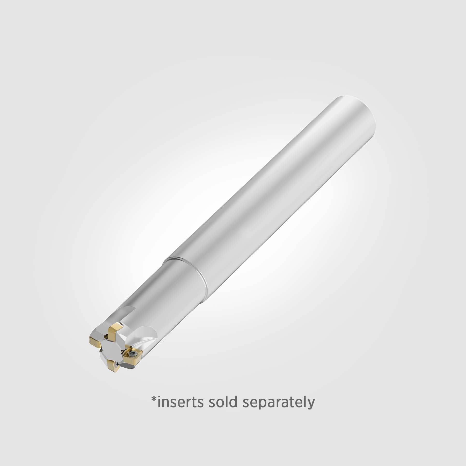 7792VXD-IC09 High-Feed End Mill 25mm Max Cut Dia with 3-Flutes 6024366