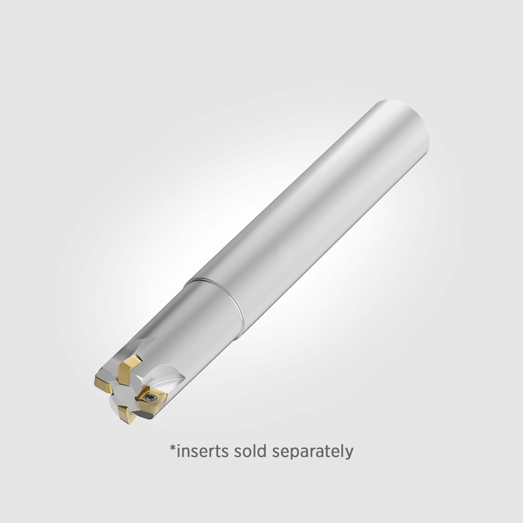 7792VXD-IC12 High-Feed End Mill 1.500" Max Cut Dia with 4-Flutes 6025589