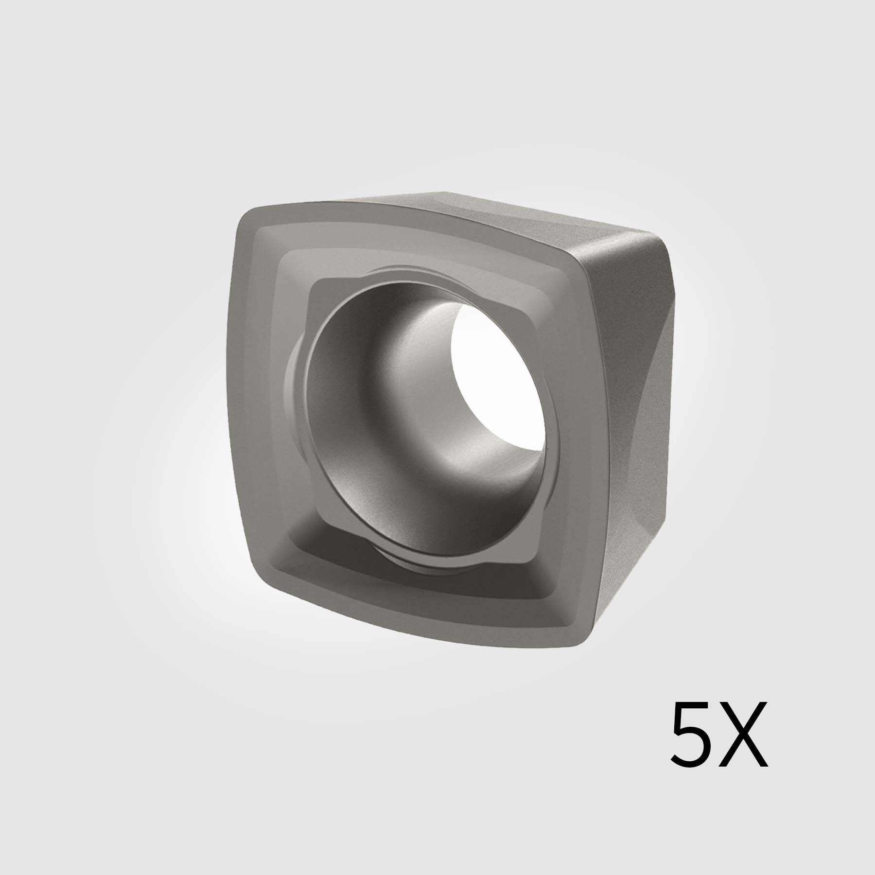 SC6525 Carbide Inserts General Duty in Steel CR 0.031" / 0.800mm (5-PACK) 6010771