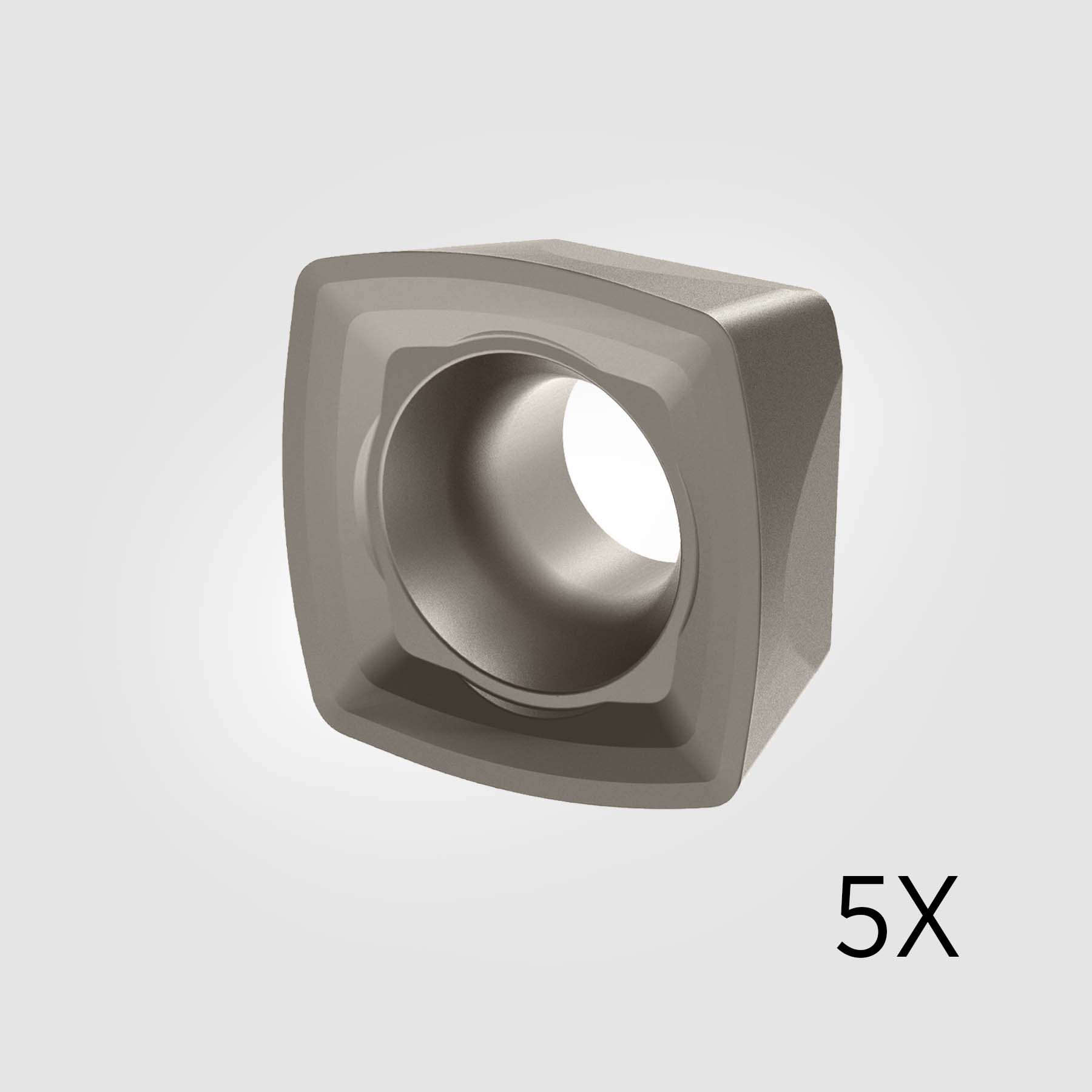 SP6519 Carbide Inserts General Duty in Stainless Steel CR 0.031" / 0.800mm (5-PACK) 6010730