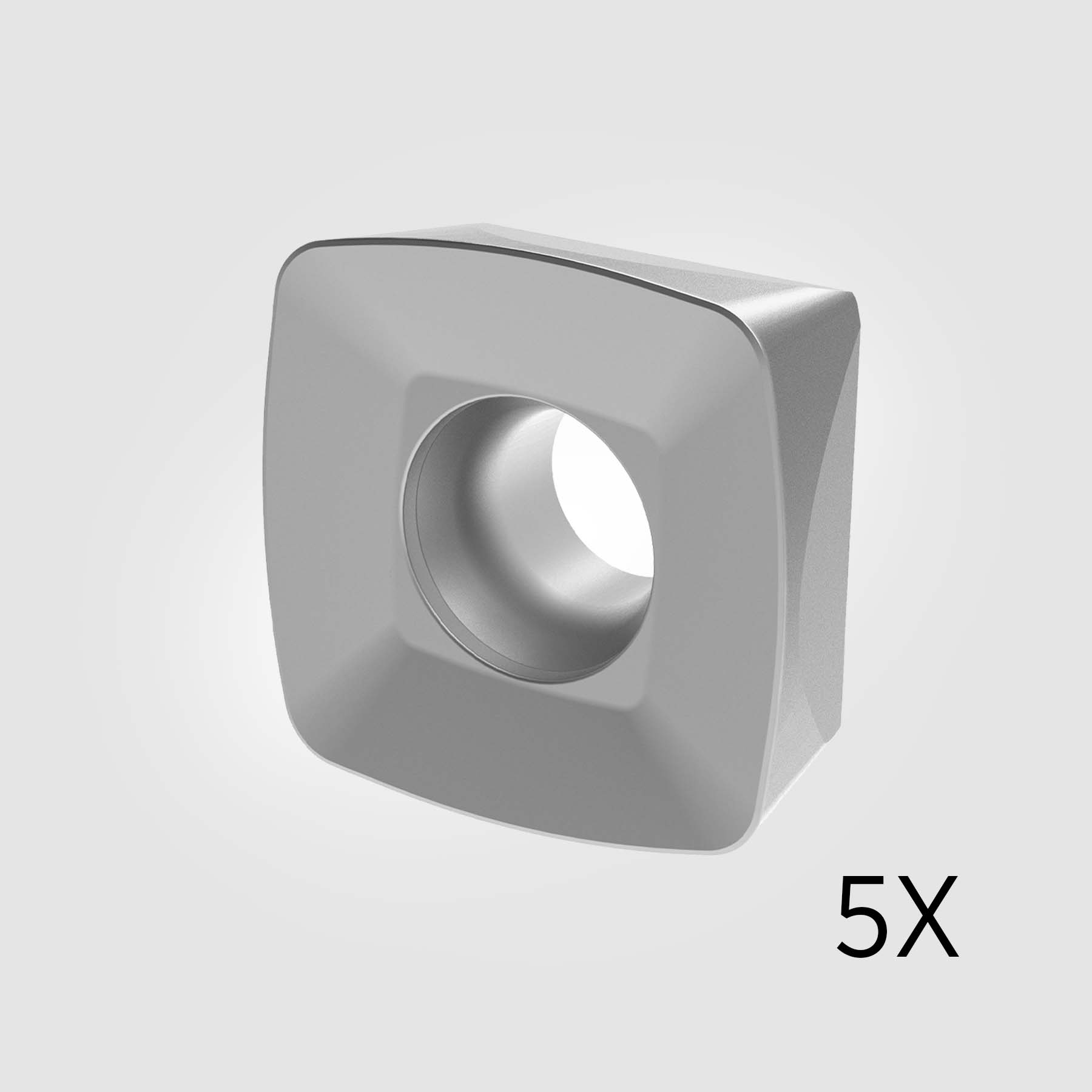 KCPM40 Carbide Inserts General Duty in High-Temp Alloys CR 0.059" / 1.500mm (5-PACK) 6074027