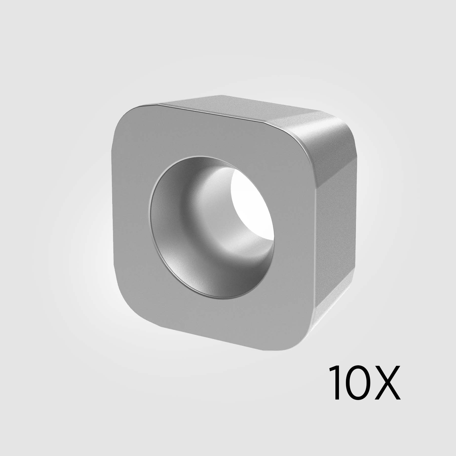 KCPM40 Carbide Inserts Heavy Duty in High-Temp Alloys CR 0.047" / 1.200mm (10-PACK) 6187535