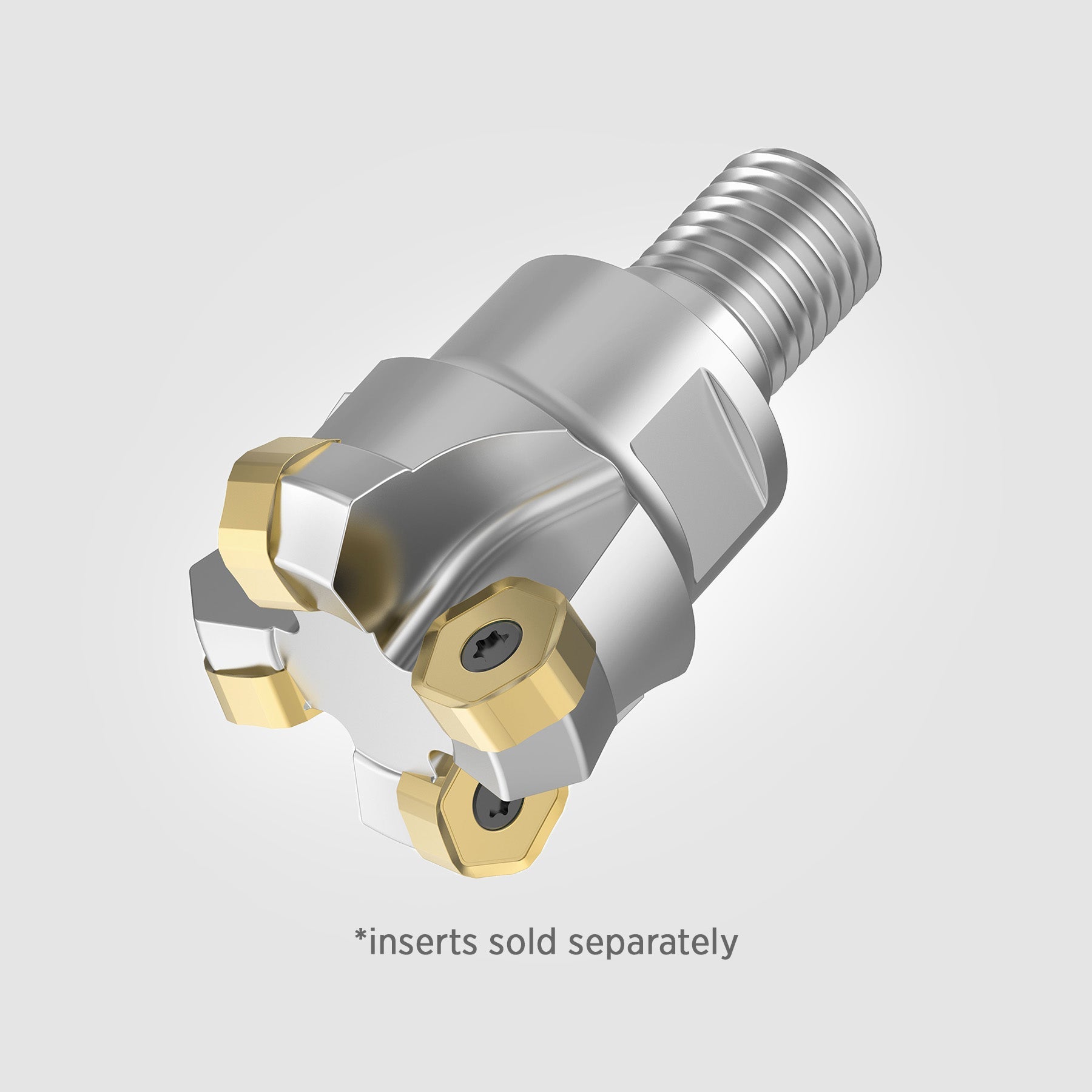 Dodeka 45° Screw-On End Mill 32mm Dia with 4 Flutes 4126344