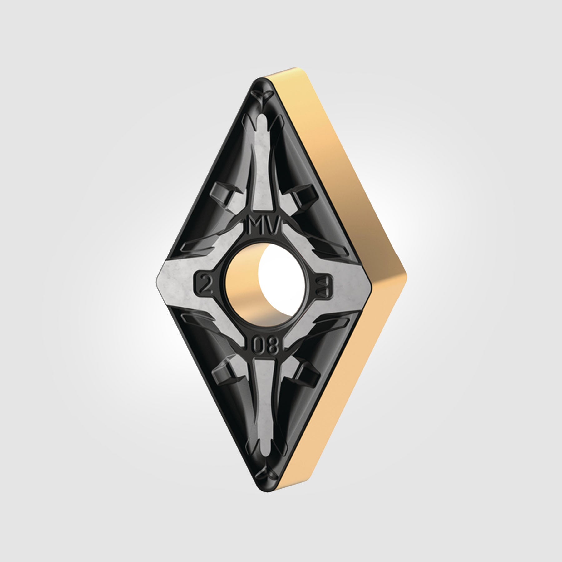 KENGold KCP25C Inserts DNMG331 Medium Versatile CR 0.016" (5-PACK) 7036156