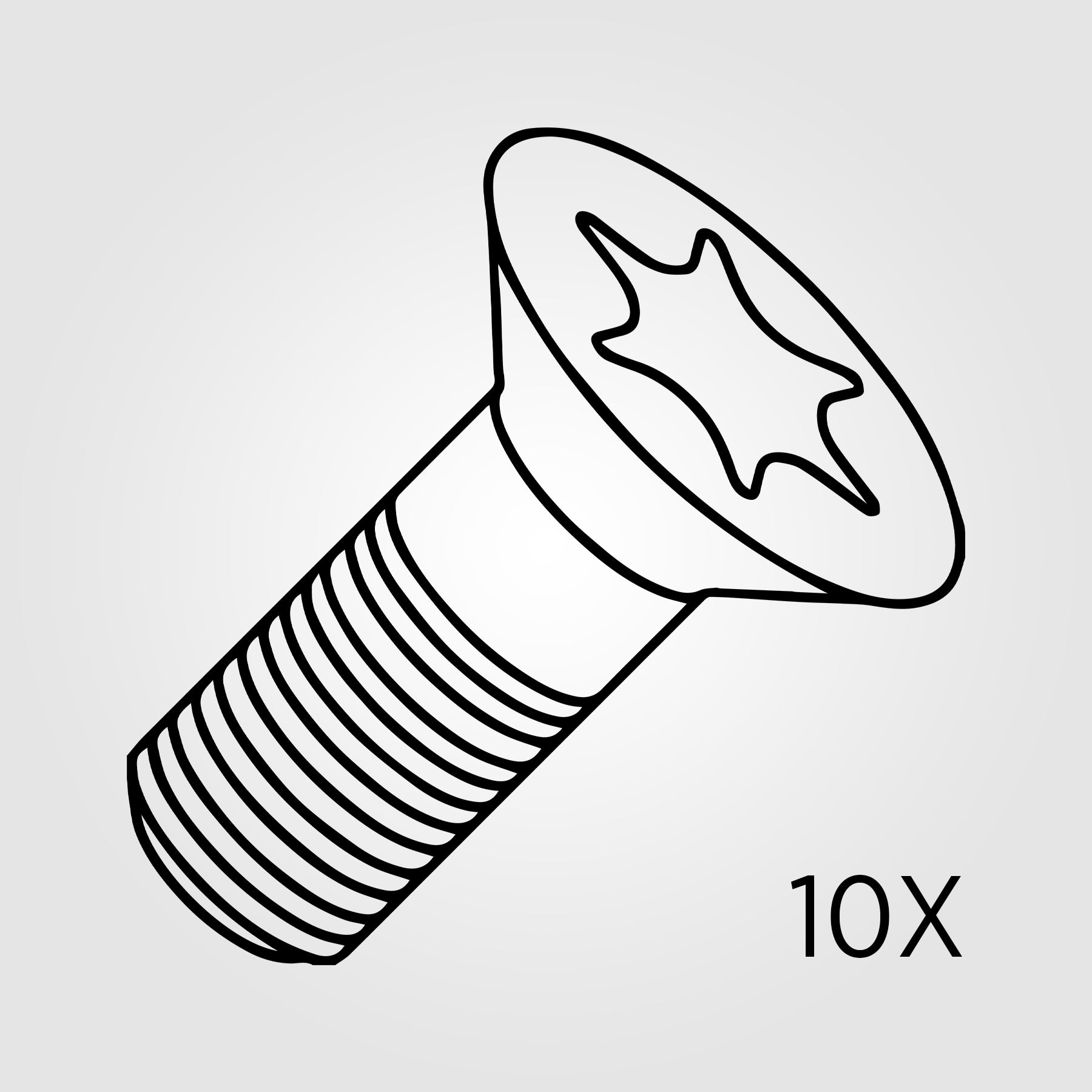 INSERT SCREWS for 5720 ALUMINUM INDEXABLE MILLS (10-PACK) 5673548