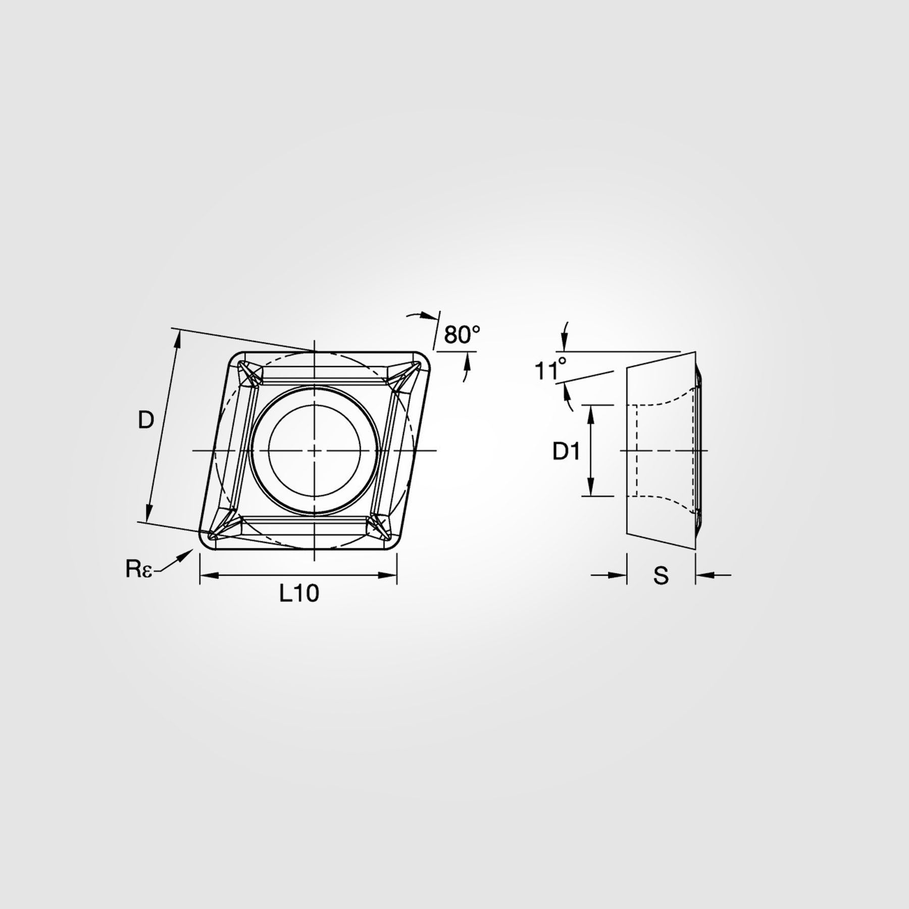 Screw-On Insert CPMT2151LF KCU10B (5-PACK) 7093843