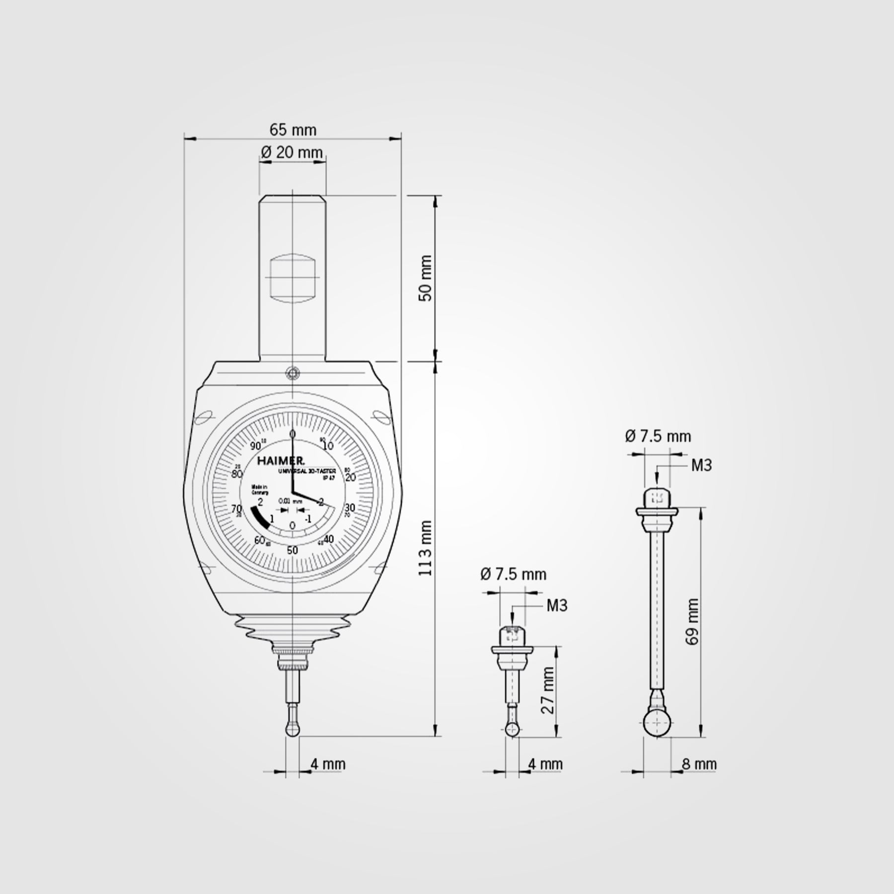 Universal 3D Sensor