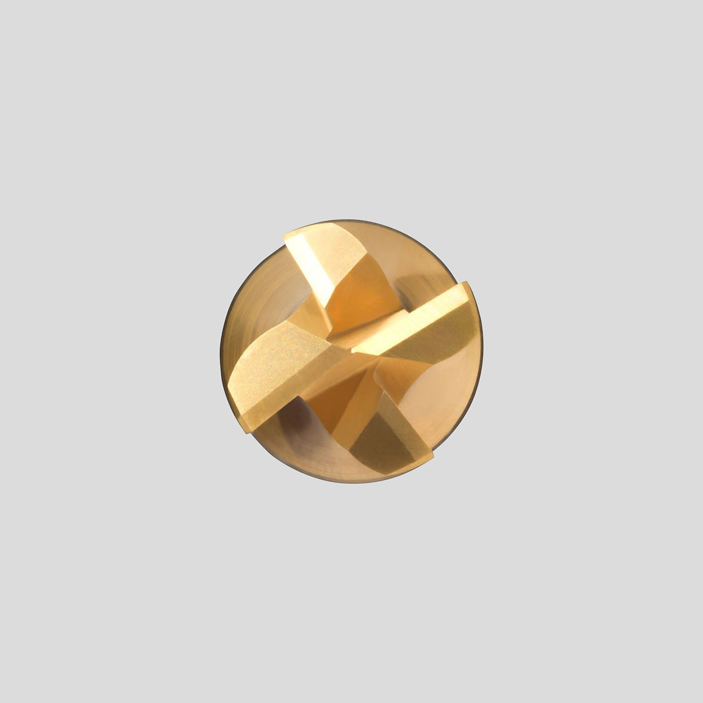 Picture of endmill face.