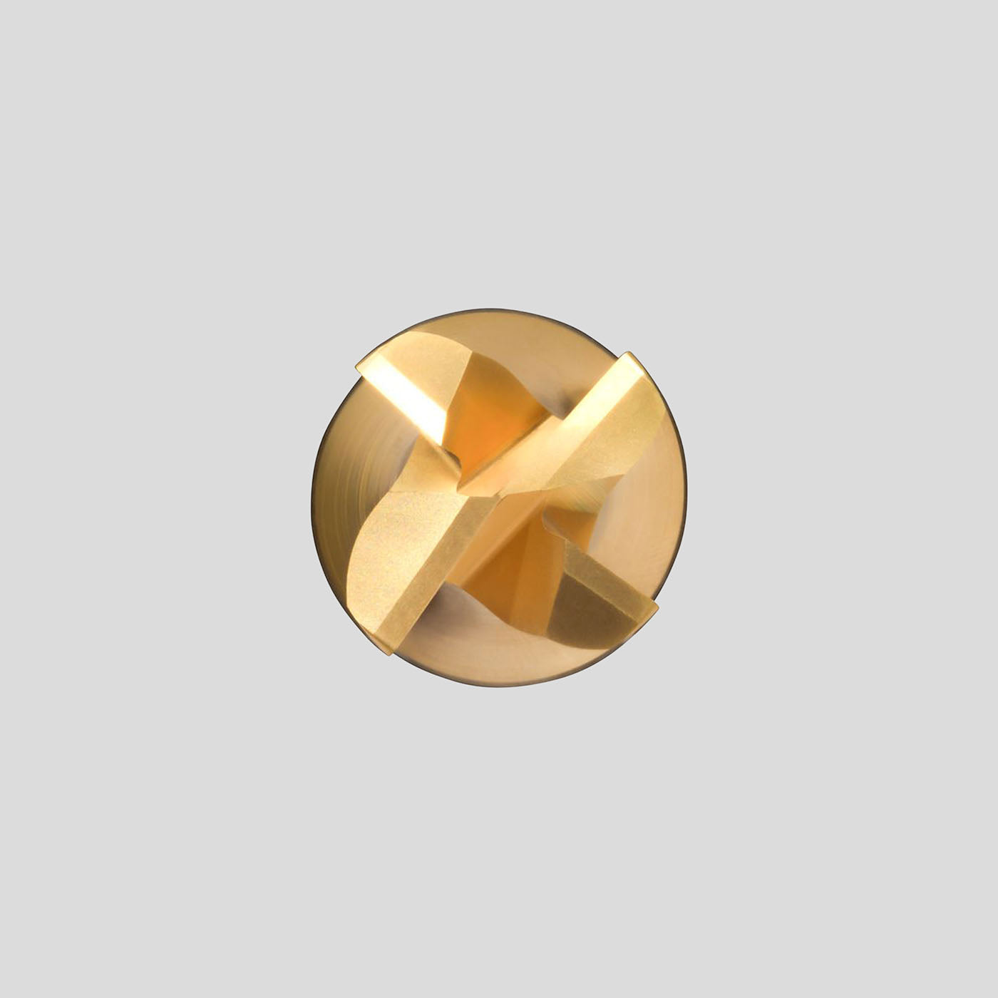 Picture of endmill face.