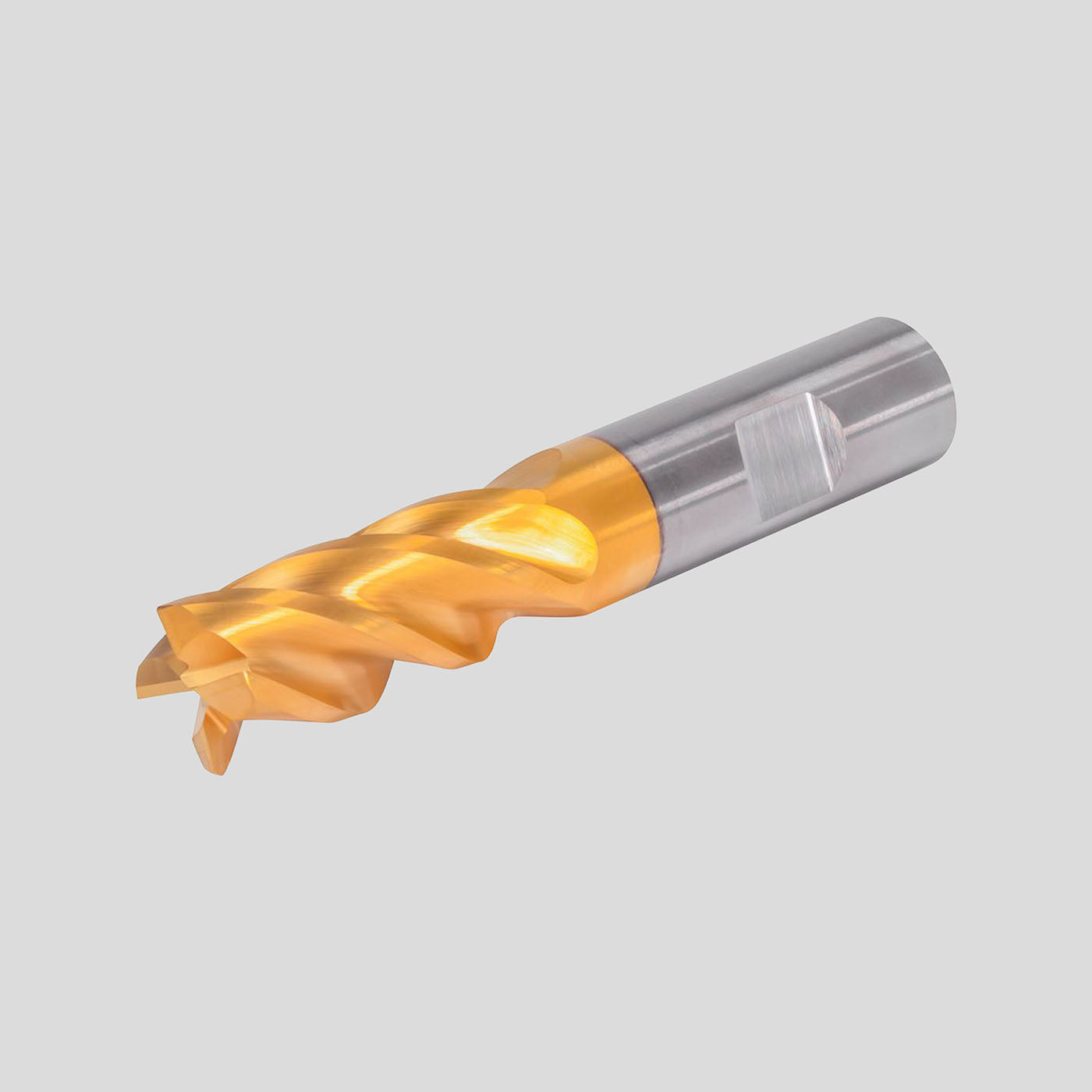 Picture of endmill, three-quarter angle.