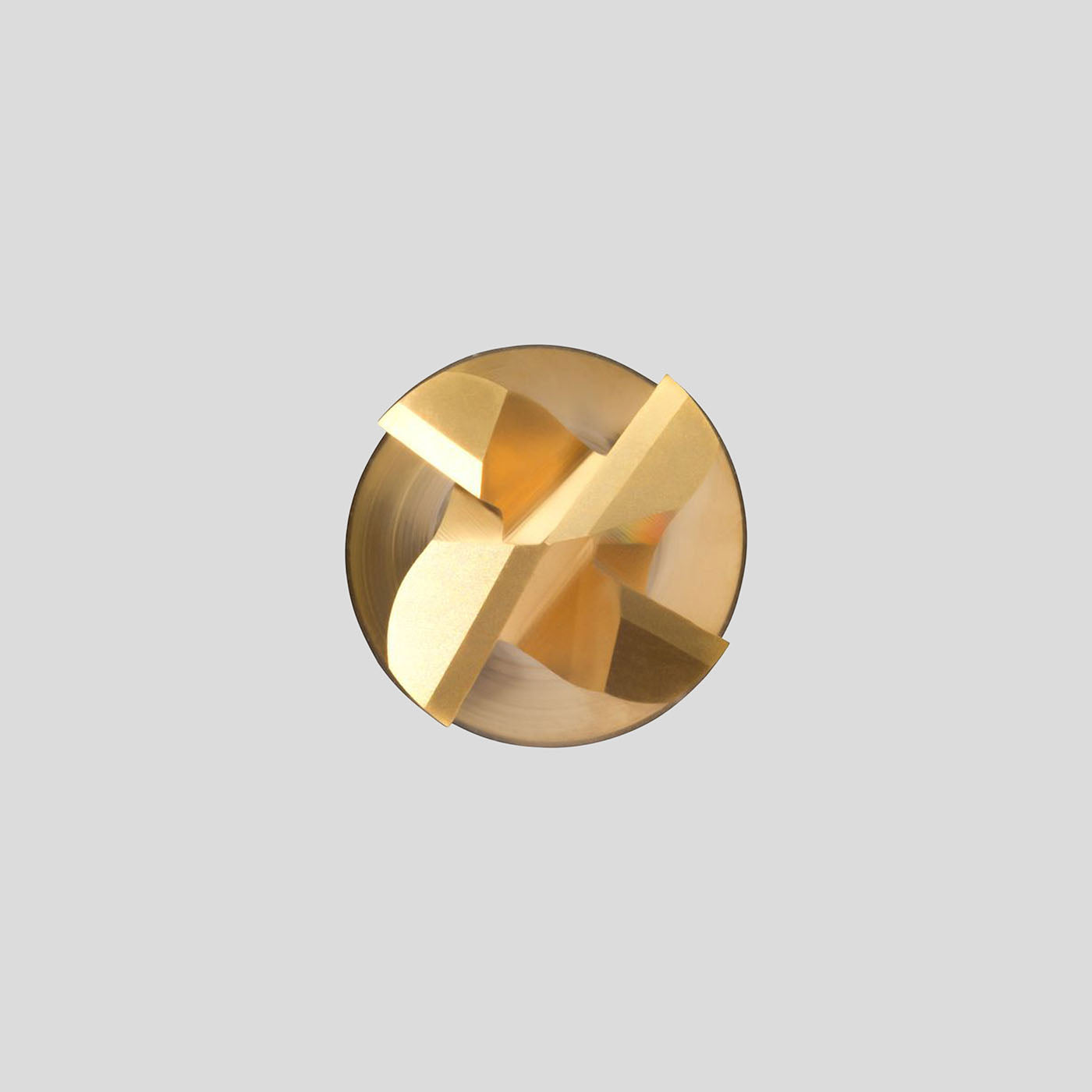 Picture of endmill face.