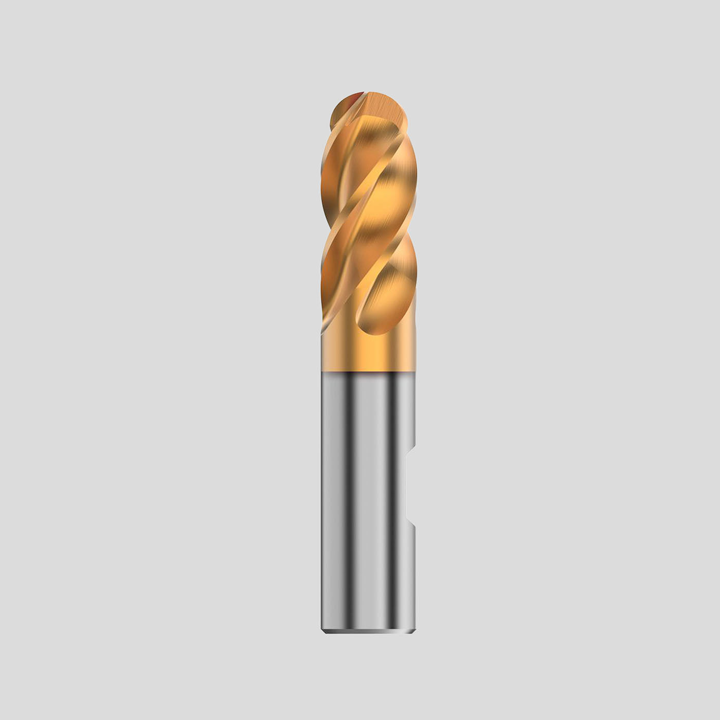Picture of endmill, profile.
