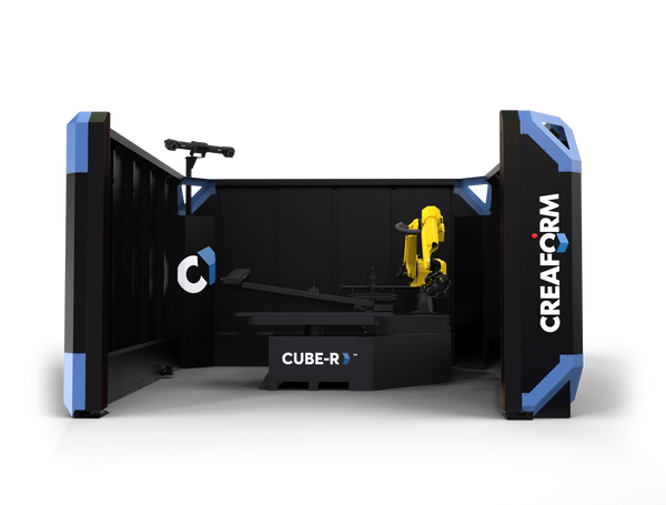 Creaform MetraSCAN-R BLACKª| Elite R-Series | Robotic 3D Scanning System