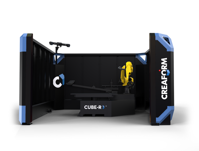 Creaform MetraSCAN-R BLACKª| Elite R-Series | Robotic 3D Scanning System