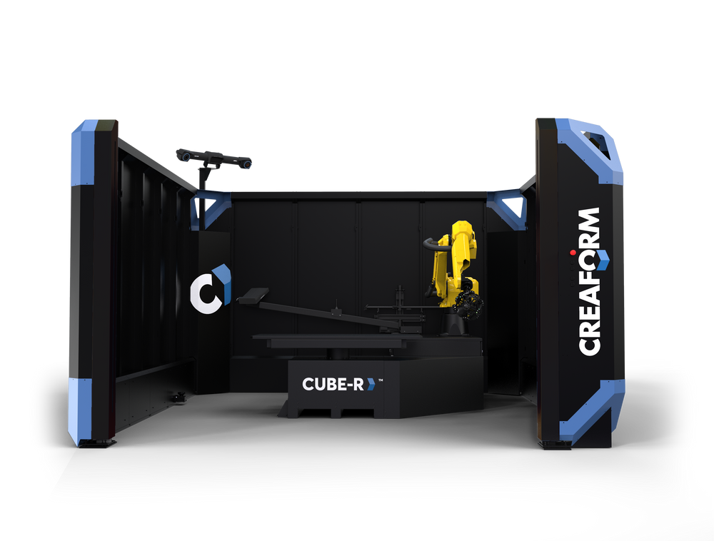 Creaform MetraSCAN-R BLACKª| Elite R-Series | Robotic 3D Scanning System