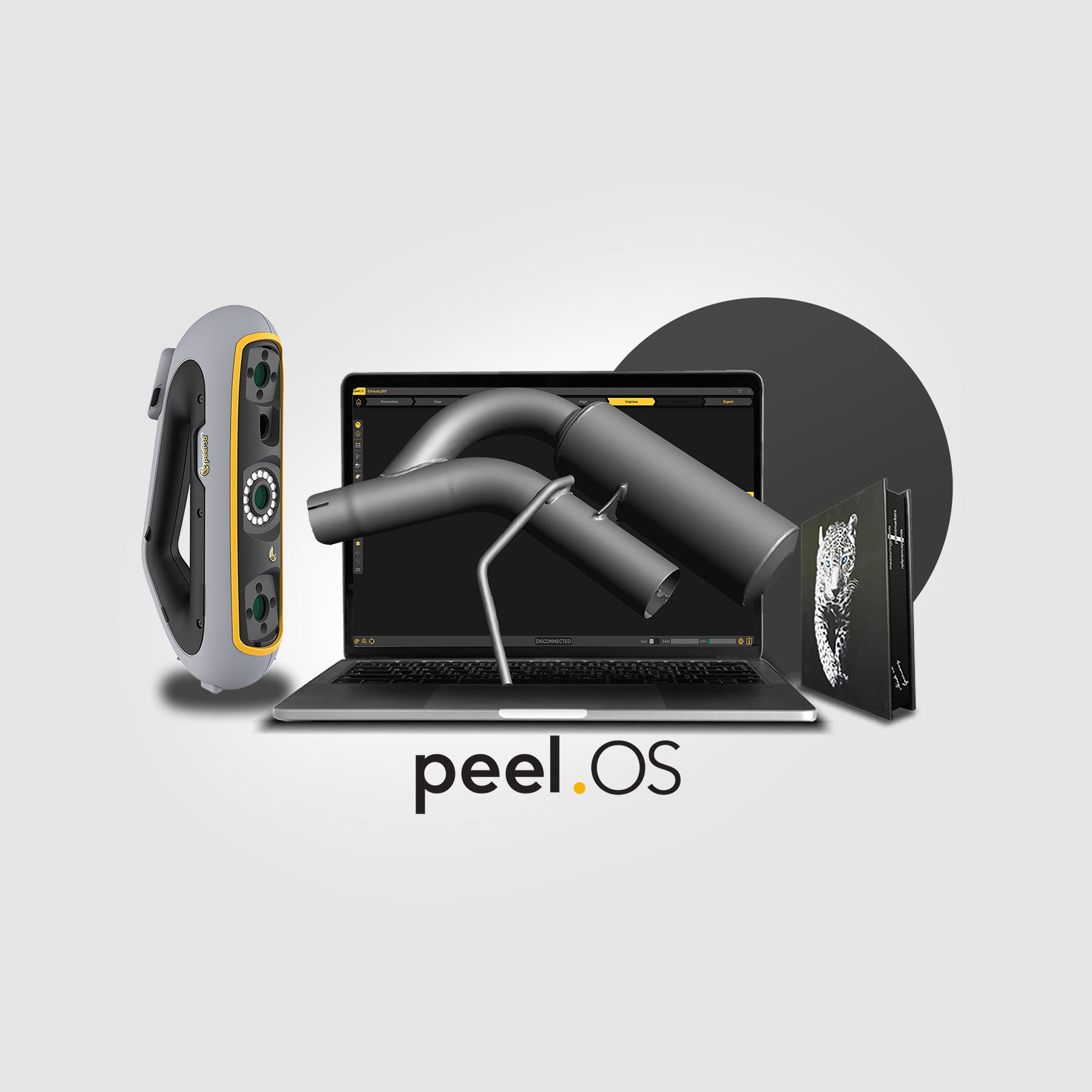 peel 3 -  Structured Light Scanner