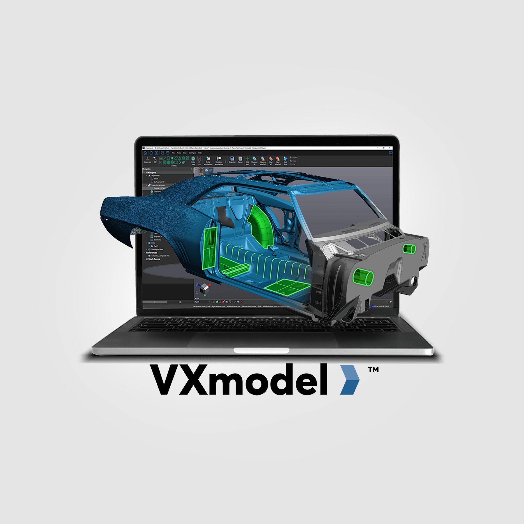 Creaform VXmodel - Scan-to-CAD Software