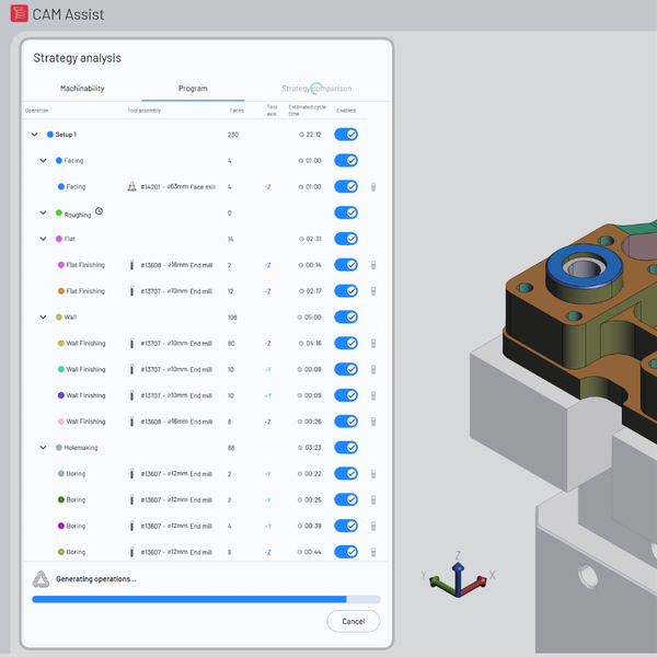 CloudNC CAM Assist for Smarter CAM Programming
