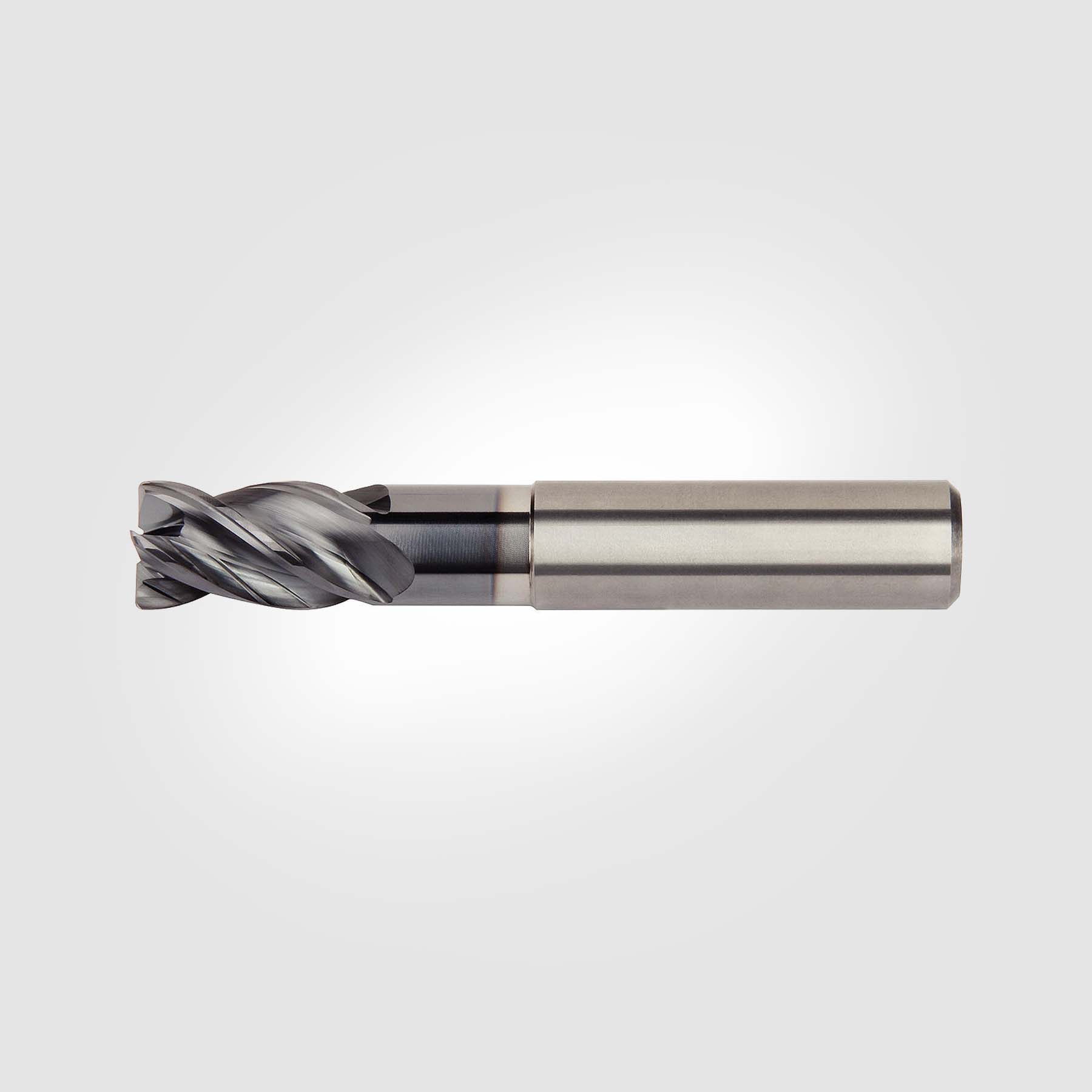 HARVI I TE 1/2" x 1/2" x 5/8" x 4" SOLID CARBIDE NECKED ENDMILL 4 FLUTE 6767818