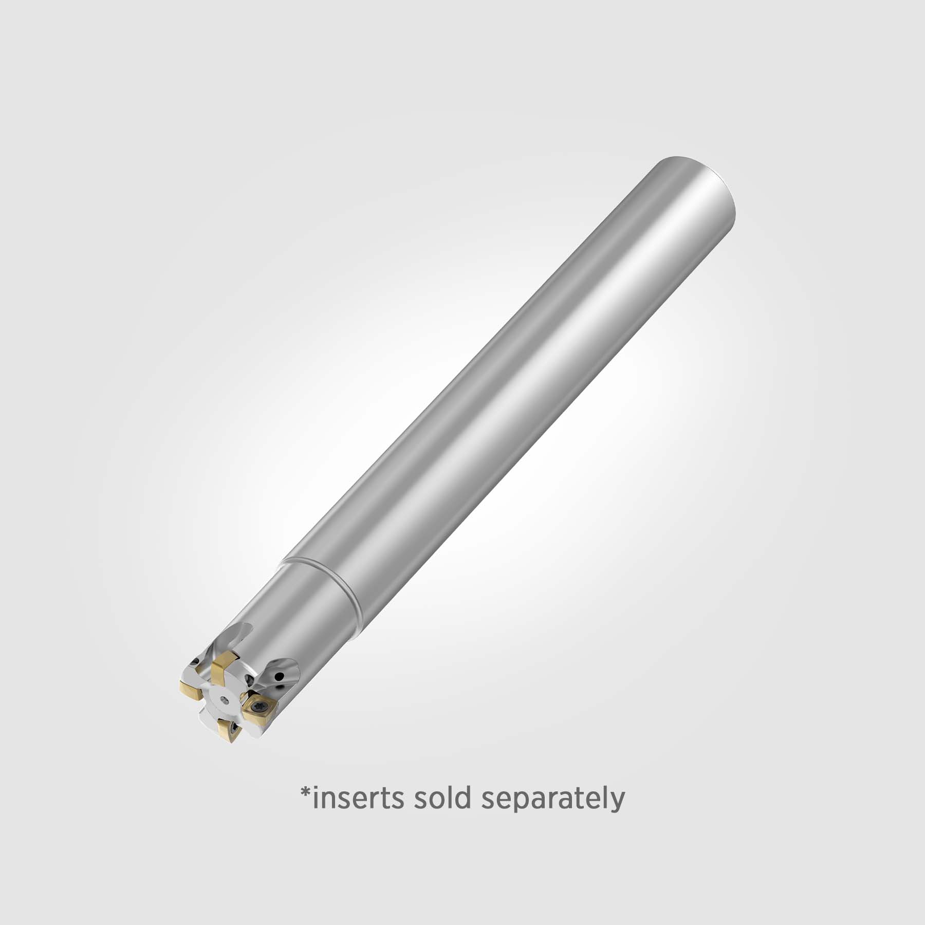 7792VXP-IC06 High-Feed End Mill 25mm Max Cut Dia with 4-Flutes 5666409