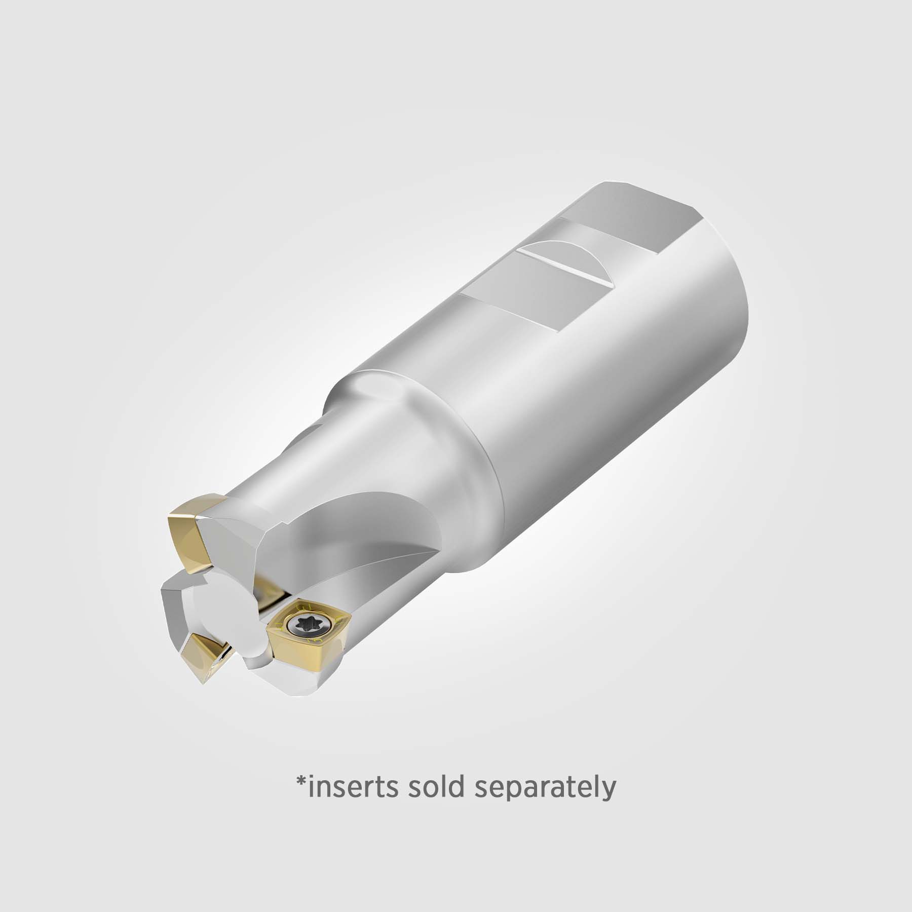 7792VXD-IC09 High-Feed End Mill 1.250" with 3-Flutes 5666067