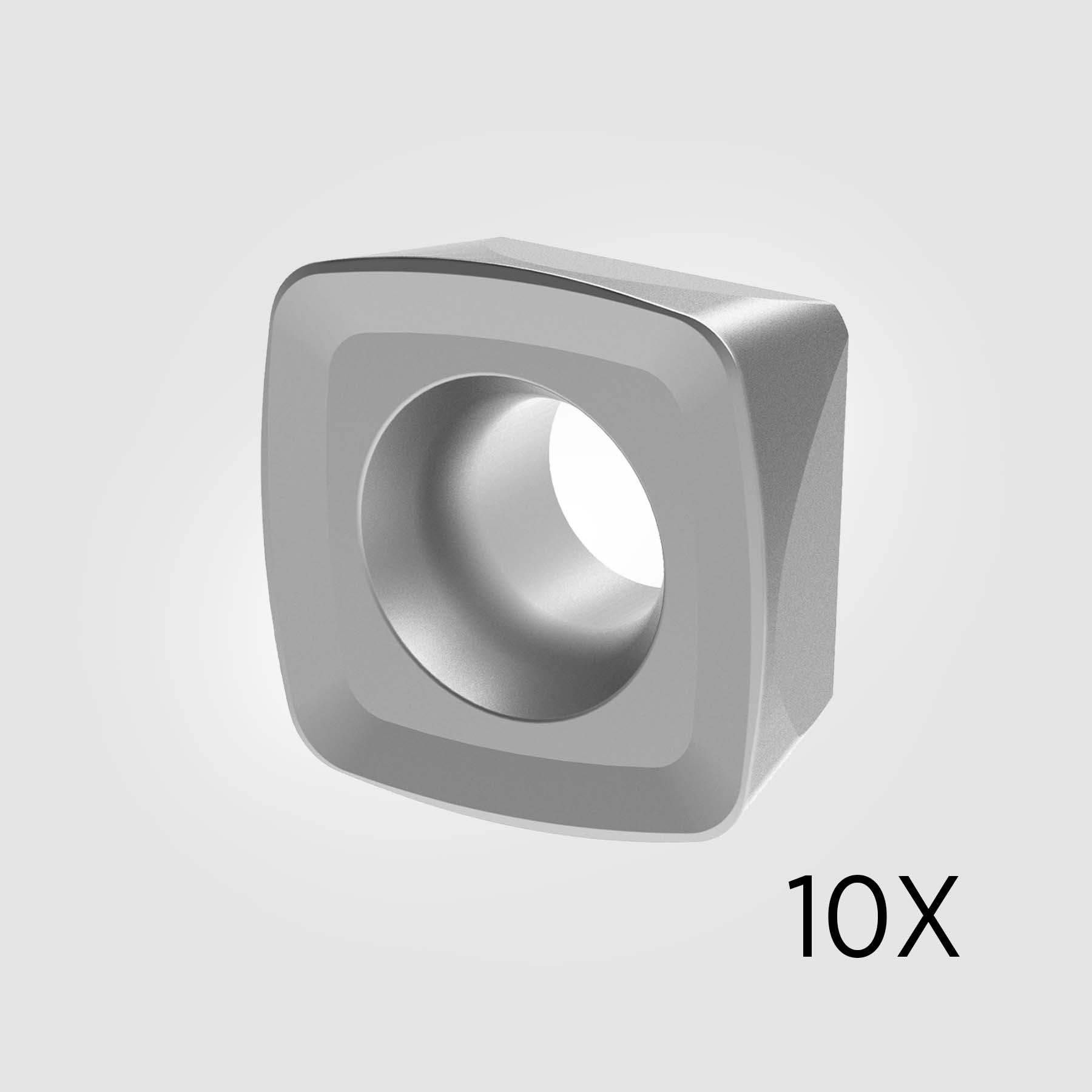 KCPM40 Carbide Inserts Heavy Duty in High-Temp Alloys CR 0.047" / 1.200mm (10-PACK) 6191642