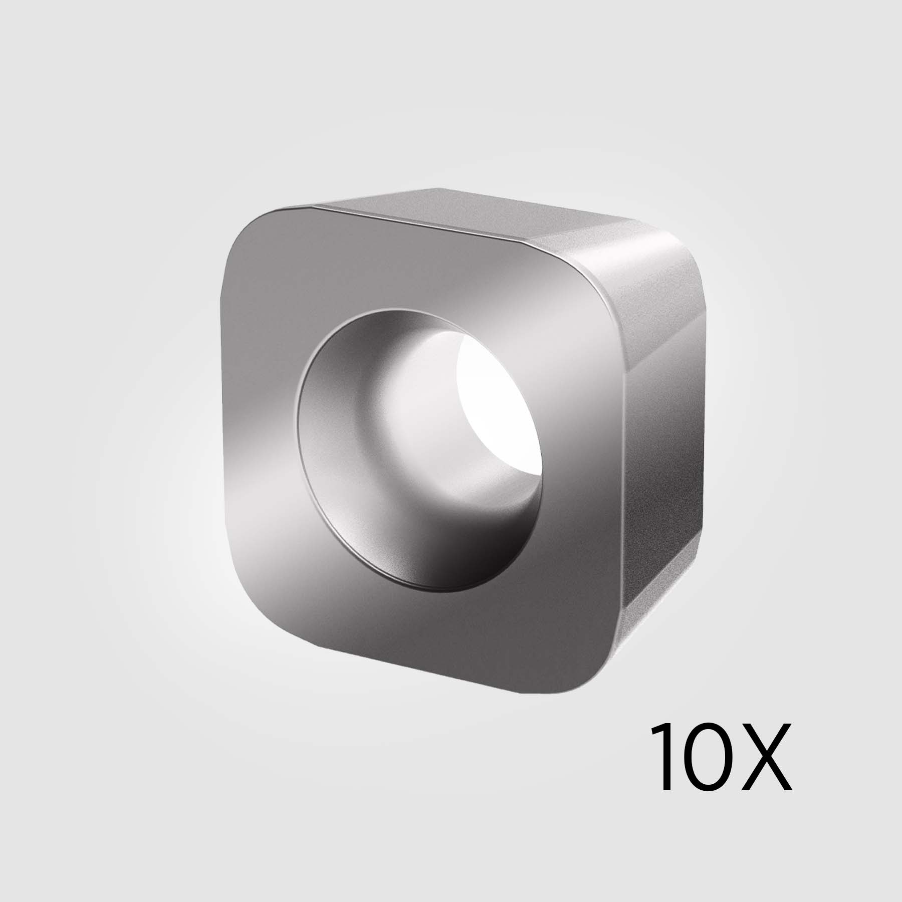 KC522M Carbide Inserts General Duty in High-Temp Alloys CR 0.047" / 1.200mm (10-PACK) 6187538