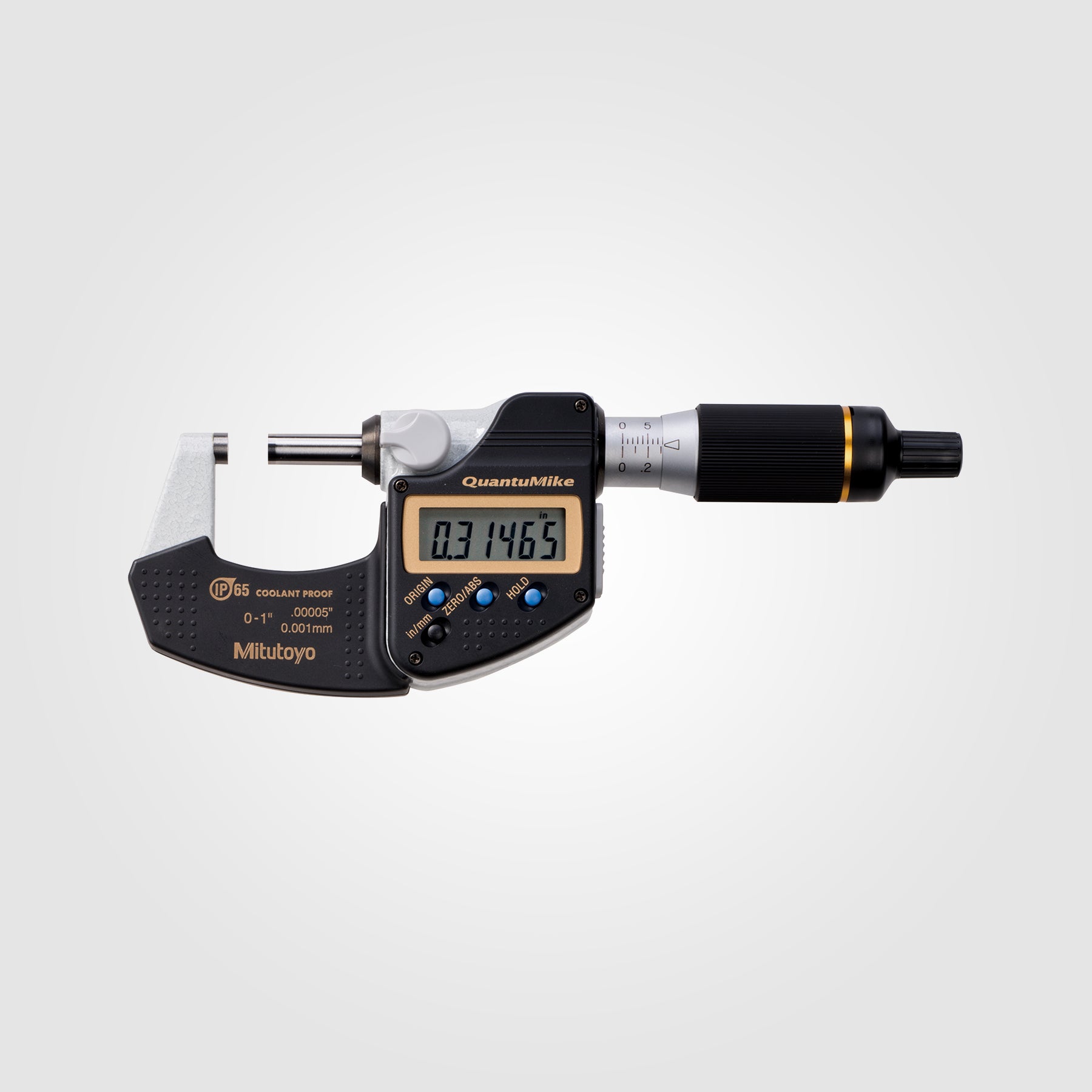 Mitutoyo IP65 QuantuMike Digimatic Outside Micrometer