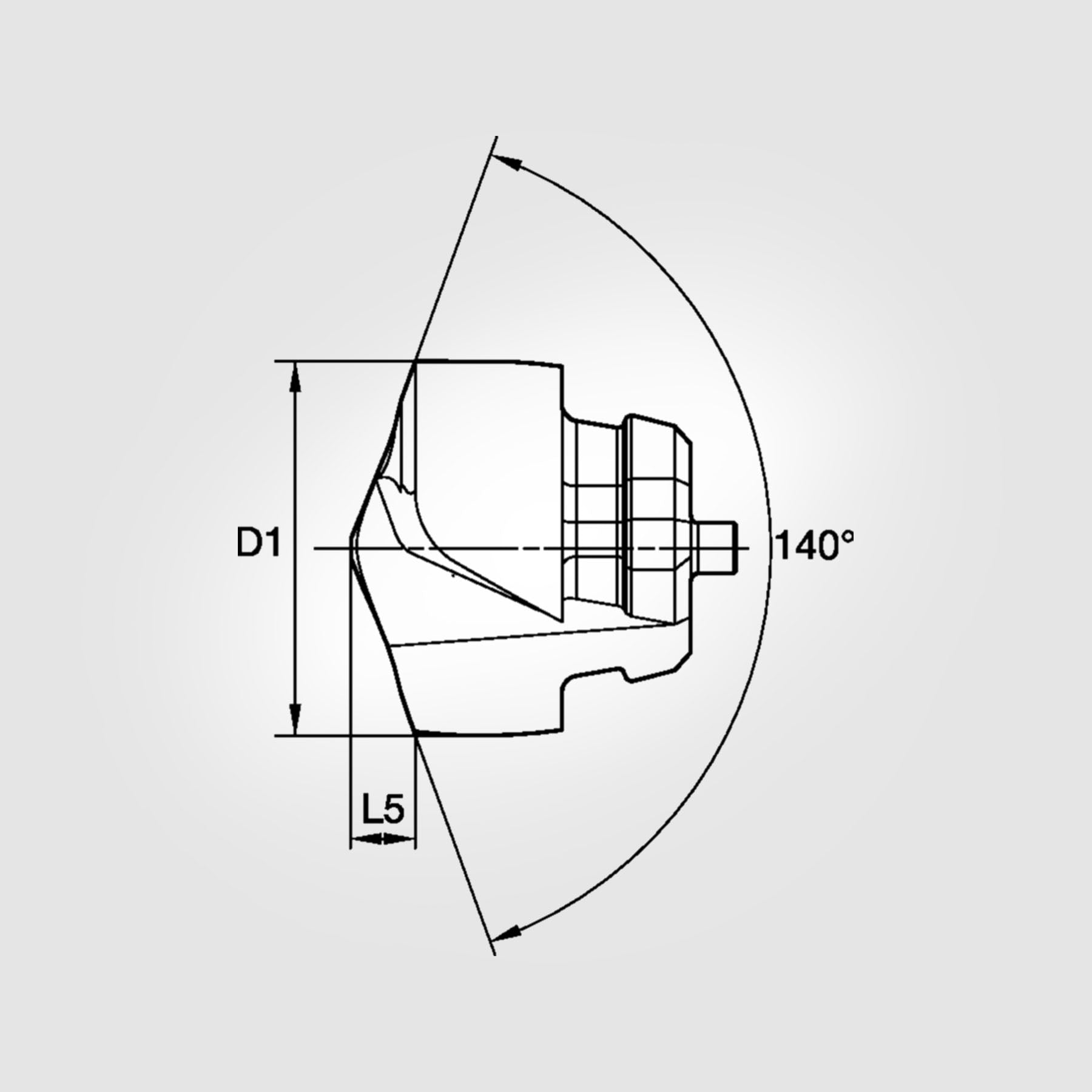 KTFS GTP Insert ZD-Size 25.400mm / 1.0000" 7002473